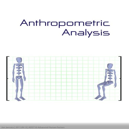 Anthropometric Analysis