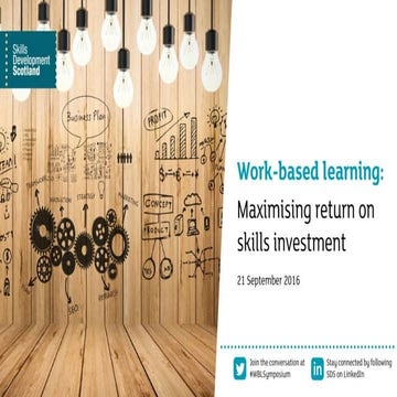 Skills Development Scotland International Symposium 2016 - Dr. Joel Vargas