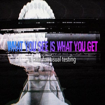 Joel Arvidsson, Klarna. What You See is What You Get – a case for visual testing