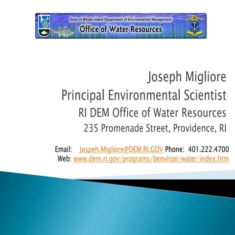 Joseph Migliore April 24th Presentation