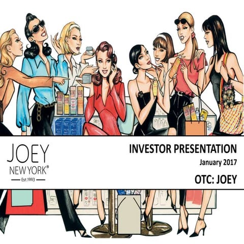Joey New York Investor Deck
