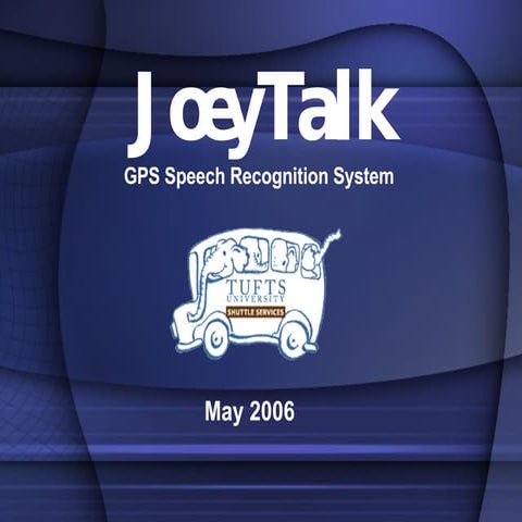 Joey Track Presentation