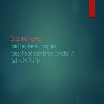 Jofre yanchapanta "trabajo de informática"