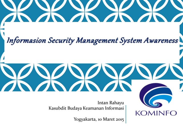 ISMS Awareness_Intan Rahayu
