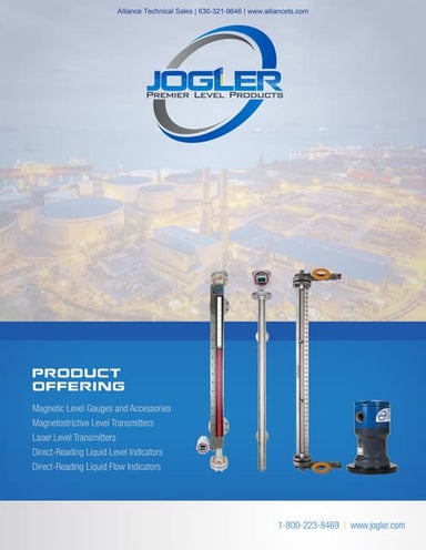Jogler Magnetic Level Gauge, Magnetostrictive Level Transmitter, and Laser Le...