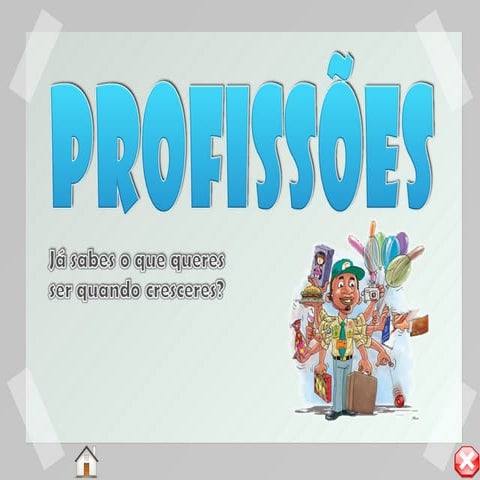 Jogo das profissões