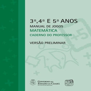 JOGOS MATEMÁTICOS 3º 4º 5º ANO PAIC...