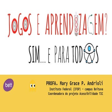 Jogos aprendizagem para todos