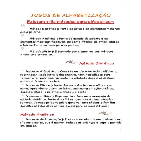 Jogos de alfabetização