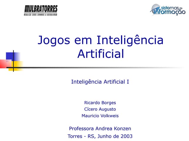 Inteligência Artificial em Jogos
