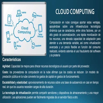 Ventajas y Beneficios de la Nube | PDF