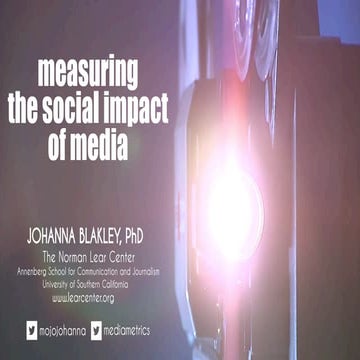 Johanna Blakely presentation