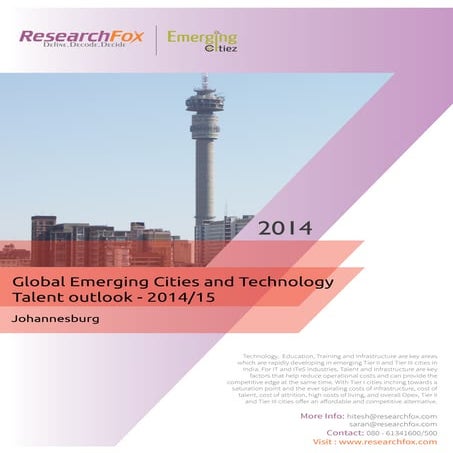 Emerging City Report - Johannesburg (2014)