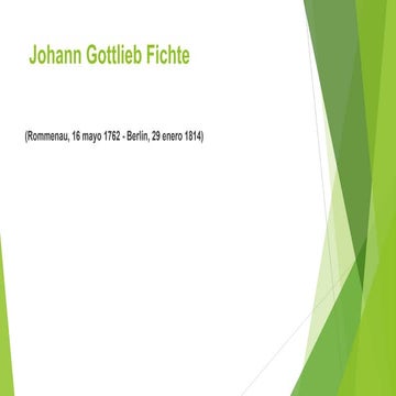 Johann Gottlieb Fichte
