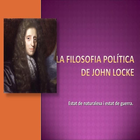 John Locke: l'estat de naturalesa