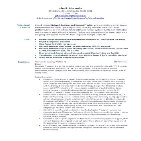 John Alexander Resume V4