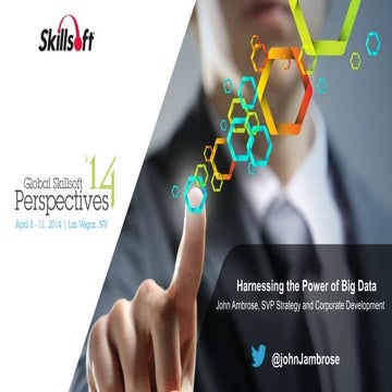 Skillsoft Strategy: Harnessing the Power of Big Data