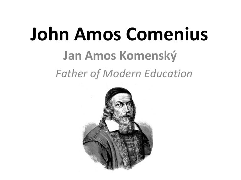 Comenius philosophy of education ppt picture