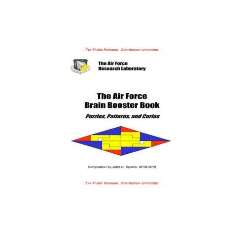 John c. sparks   the air force brain booster book