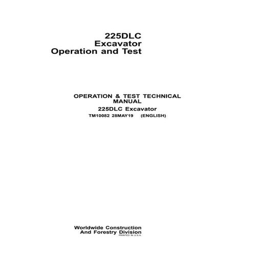 John Deere 225DLC Excavator Operation & Test Technical Manual.pdf