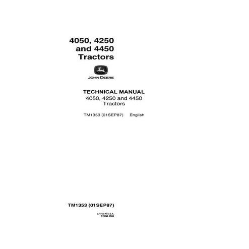 JOHN DEERE 4450 TRACTOR Service Repair Manual 1.pdf