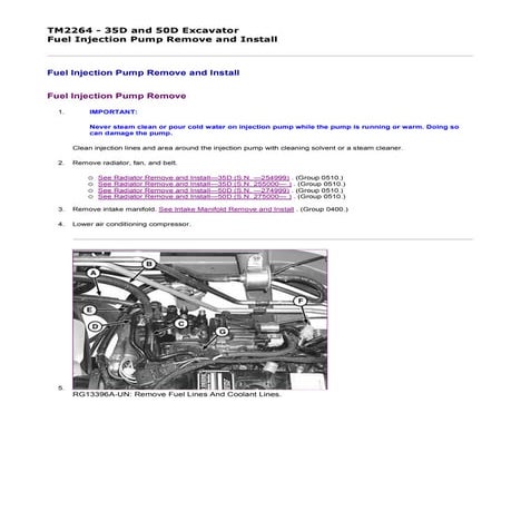 John Deere 50D Compact Excavator Service Repair Technical Manual (TM2264).pdf