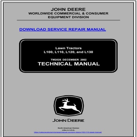 JOHN DEERE L100 L108 L110 REPAIR Manual.pdf
