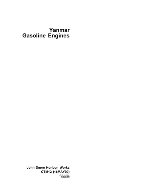 Pope &agrave; Carburant Pour John Deere Gator HPX, Pro 2020, 4020