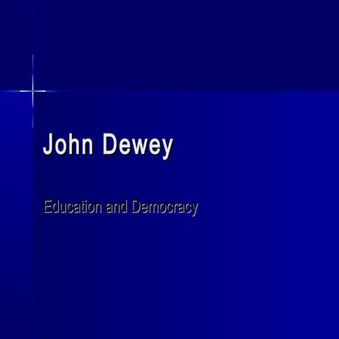 John dewey