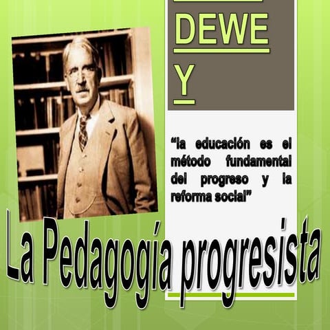 Los aportes de john dewey en la educación