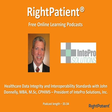 Healthcare Data Integrity and Data Interoperability