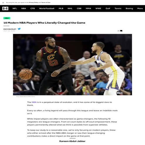 10 Modern NBA Players Who Literally Changed the Game