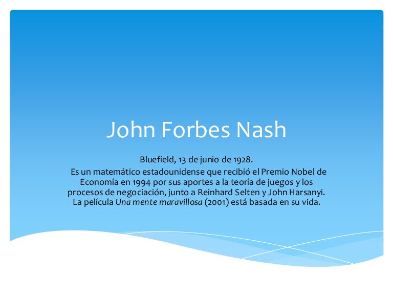 John Forbes Nash