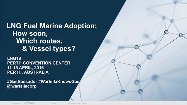 LNG Fuel Marine Adoption
