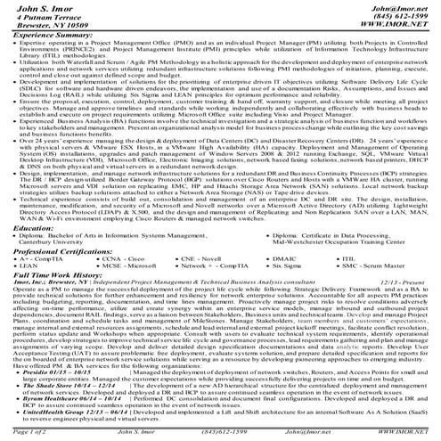 John imor resume 3.0