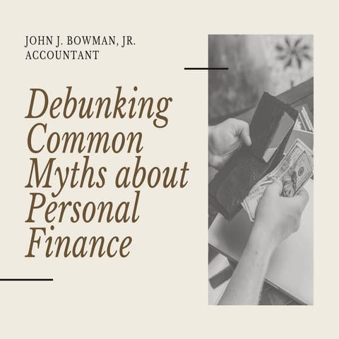 Debunking Common Myths about Personal Finance