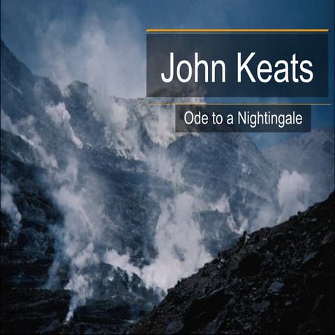John Keats_ODE TO A NIGHTINGALE