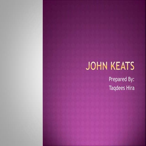 John keats