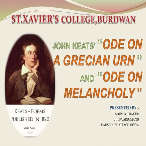 JOHN KEATS’.pptx