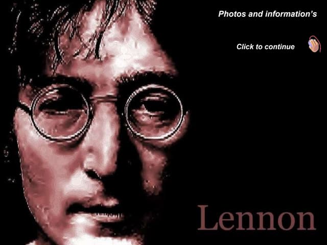 John Lennon  1940 - 1980