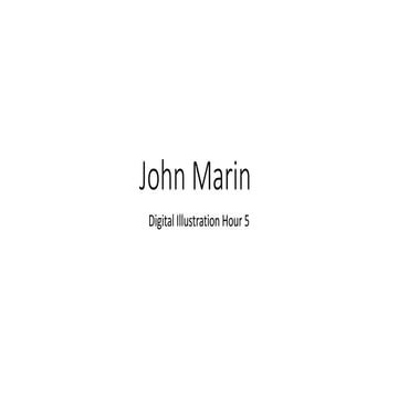 John marin