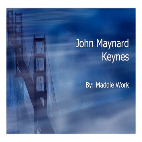 John Maynard Keynes