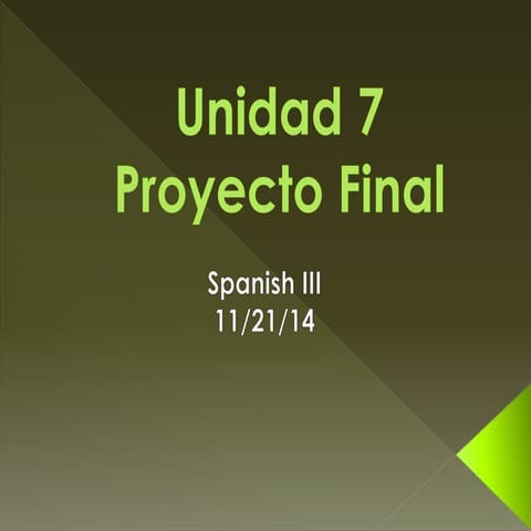 John Medeiros   unit 7 project