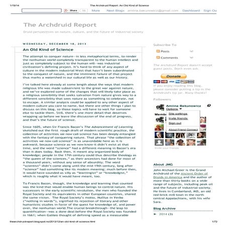 John michael greer:  an old kind of science cellular automata