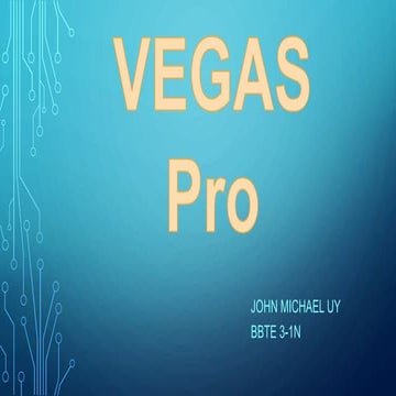 Sony Vegas Pro