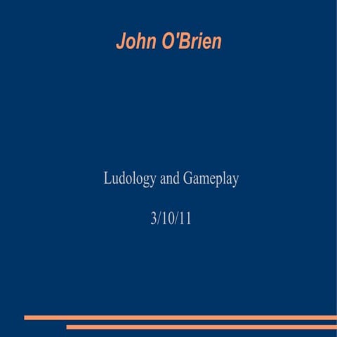 John o brien_presentation