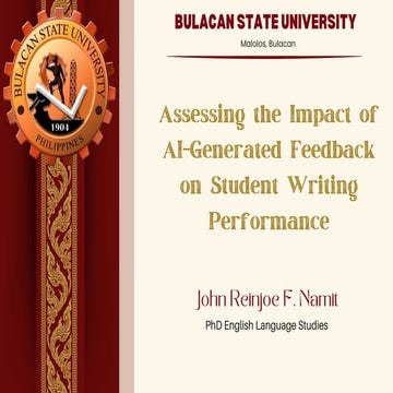 BULACAN STATE UNIVERSITY JOHN REINJOE FAJARDO NAMIT