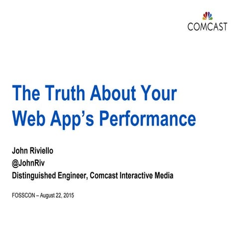 The Truth About Your Web App's Performance