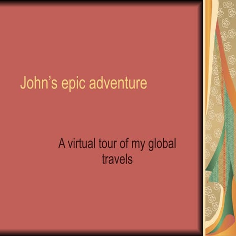 From Soufriere with love