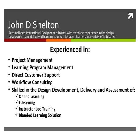 John Shelton And Who Is Ima Learner